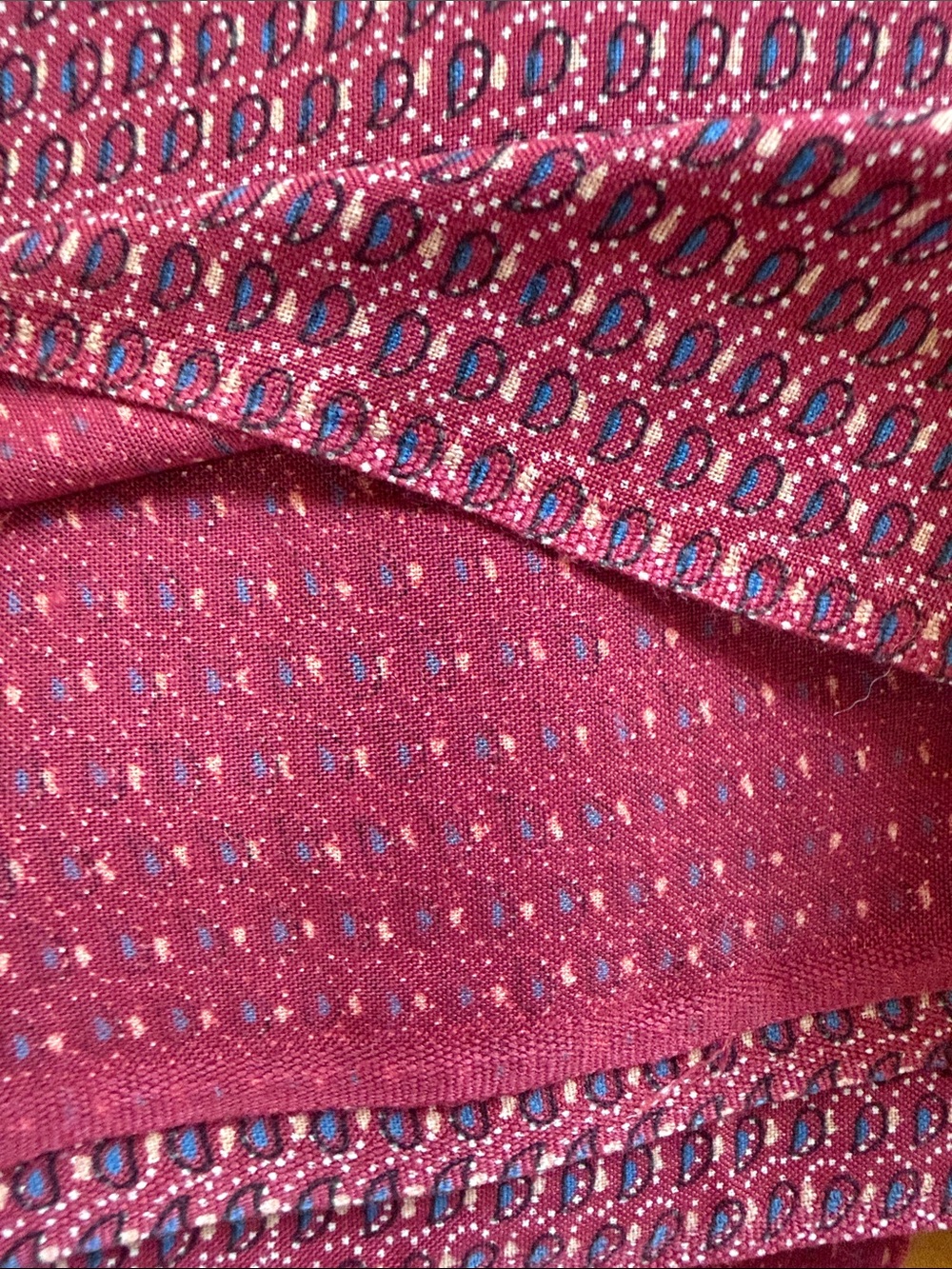 Fabric 45”x180” Burgundy Cotton Floral